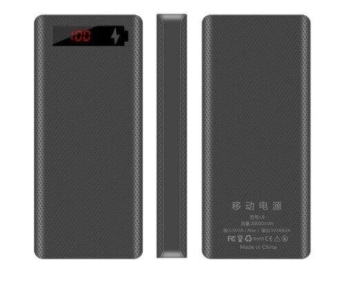 Корпус коробка Power Bank 18650х8 L8 від компанії Інтернет магазин "ВАШ БАЗАР" - потрібні і оригінальні товари! - фото 1