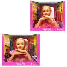 Лялька манекен для зачісок 8415 DEFA 23 см (Рожевий)