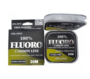 Волосінь Globe Libao Fluorocarbon 100% 30 м,0,10 мм (1,1 kg)