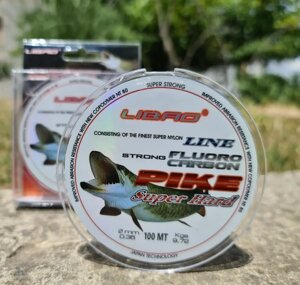 Волосінь Libao Pike Fluorocarbon 100 м,0,18 мм (2,88 kg)