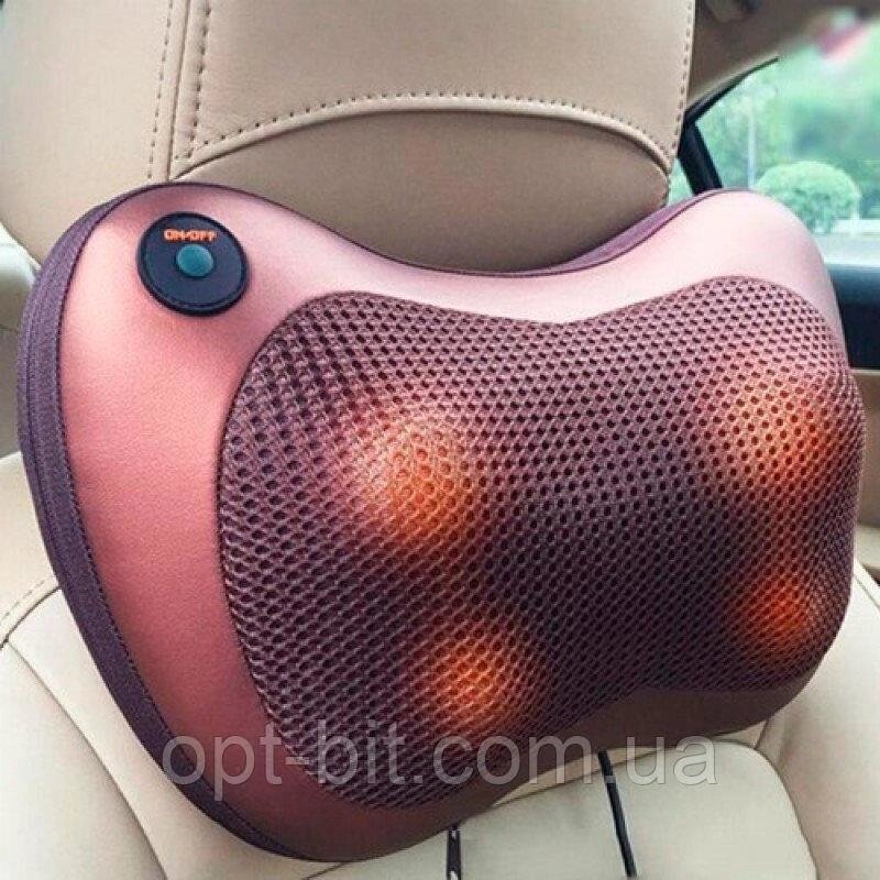 Масажна подушка для дому та машини масажер Massage pillow 8028 від компанії Інтернет магазин "ВАШ БАЗАР" - потрібні і оригінальні товари! - фото 1