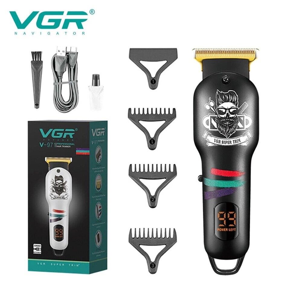 Машинка для стрижки волосся VGR V-971 від компанії Інтернет магазин "ВАШ БАЗАР" - потрібні і оригінальні товари! - фото 1