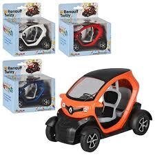 Машинка металева інерційна RENAULT TWIZY. Kinsmart KT 5111 W