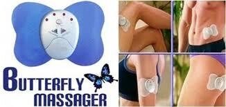 Миостимулятор м'язів електронний мінімасажер Butterfly Massager Метелик на батарейках від компанії Інтернет магазин "ВАШ БАЗАР" - потрібні і оригінальні товари! - фото 1