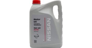 Моторне масло Nissan Motor Oil 5w40 5л