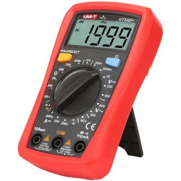 Мультиметр (тестер) Digital Multimeter UT33B цифровий від компанії Інтернет магазин "ВАШ БАЗАР" - потрібні і оригінальні товари! - фото 1