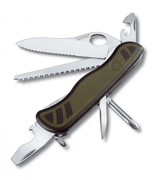 Ніж багатофункціональний Victorinox 0.8461.MWCH Military Green від компанії Інтернет магазин "ВАШ БАЗАР" - потрібні і оригінальні товари! - фото 1