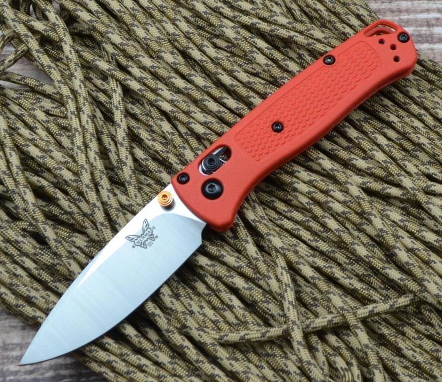 Ніж Benchmade 533 Mini Bugout orange сhina від компанії Інтернет магазин "ВАШ БАЗАР" - потрібні і оригінальні товари! - фото 1