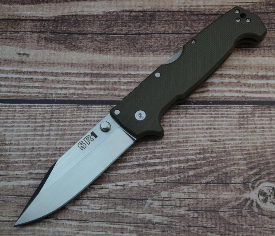 Ніж Cold Steel SR1 Clip Point від компанії Інтернет магазин "ВАШ БАЗАР" - потрібні і оригінальні товари! - фото 1