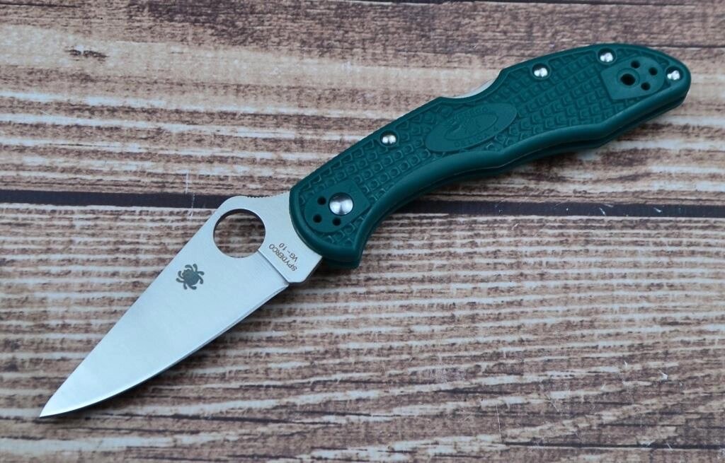 Ніж Spyderco Delica turquoise від компанії Інтернет магазин "ВАШ БАЗАР" - потрібні і оригінальні товари! - фото 1