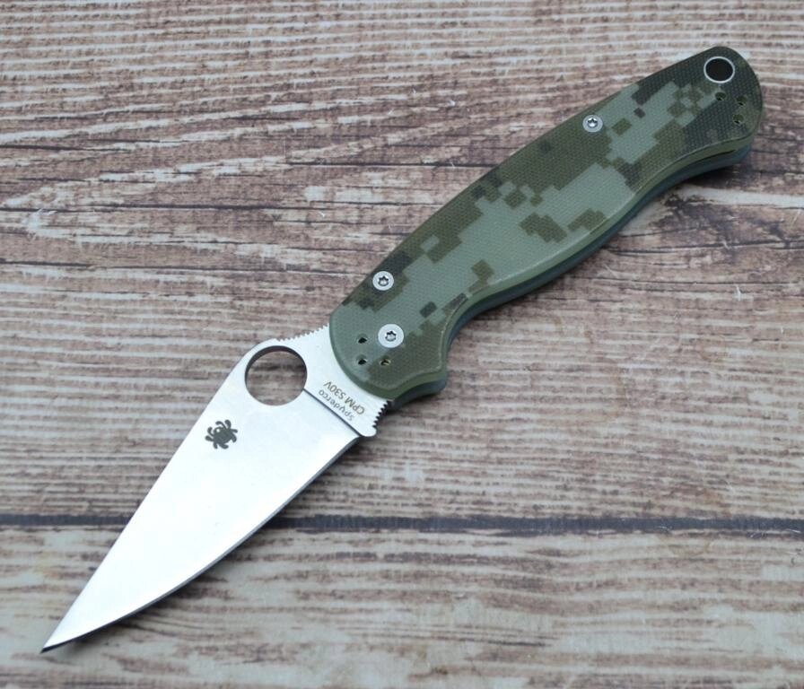 Ніж Spyderco Para-Military camo від компанії Інтернет магазин "ВАШ БАЗАР" - потрібні і оригінальні товари! - фото 1