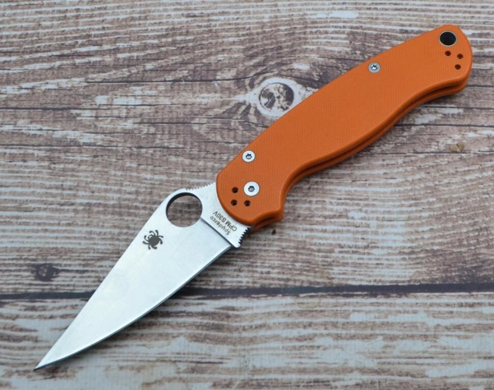 Ніж Spyderco Para-Military orange від компанії Інтернет магазин "ВАШ БАЗАР" - потрібні і оригінальні товари! - фото 1