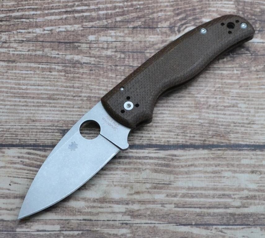 Ніж Spyderco Shaman  Micarta від компанії Інтернет магазин "ВАШ БАЗАР" - потрібні і оригінальні товари! - фото 1