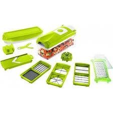 Овочерізка Nicer Dicer Plus нарізати кубиками скибочками або часточками очищати від шкірки подрібнювати від компанії Інтернет магазин "ВАШ БАЗАР" - потрібні і оригінальні товари! - фото 1