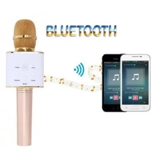 Беспроводной микрофон караоке Kronos Q7 Bluetooth