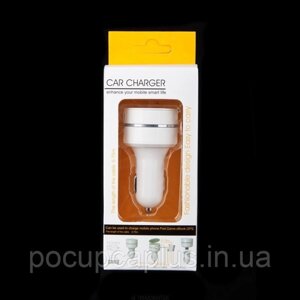 АЗП Car Charger USB вихід + кабель рулетка 3 в 1