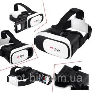 Шолом 3D VR BOX + пульт в подарунок! Окуляри Віртуальної реальності VR BOX 2.0 V2 ВР 3Д