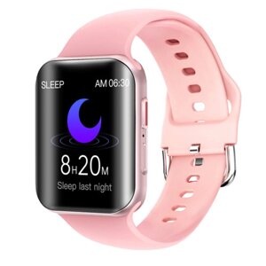 Smart Watch T68, температура тіла, голосовий виклик, pink