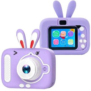 Дитячий цифровий фотоапарат X900 Rabbit purple