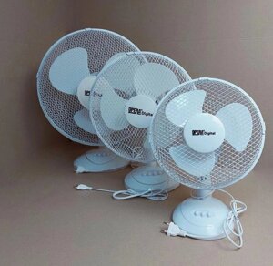 Настільний побутової вентилятор від мережі Opera Digital 0309 Table Fan 2 Швидкість 9 дюймів