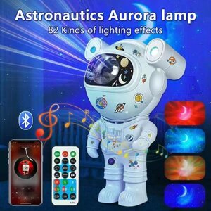 Зоряний 3D проектор XL-731 Astronaut, Bluetooth, Speaker, Night Light