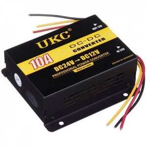 Конвертер автомобільний UKC DDC-10A 24V-12V