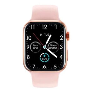 Розумний смарт-годинник Smart Watch 6 Z32 PRO, 44 mm Aluminium, 2 ремінці, pink/white