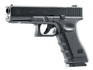 Пневматичний пістолет Umarex Glock 17 Blowback black, BB (5.8361) з запобіжником подвійної дії