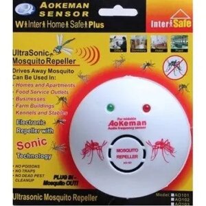 Ультразвуковой отпугиватель москитов UltraSonic Mosquito Repeller AoKeman AO-101