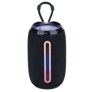 Bluetooth-колонка TG653 з RGB ПІДСВІЧУВАННЯМ, speakerphone, радіо, black