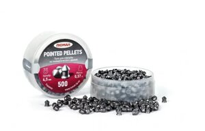 Кулі Люман 0.57 г Pointed pellets 500 шт./чк для пневматичної зброї калібру 4.5 мм