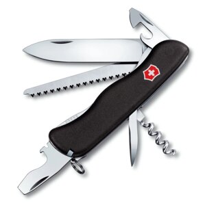 Ніж багатофункціональний Victorinox 0.8363.3 Forester Black