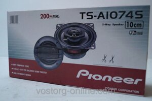 Автомобильные колонки Pioneer TS-1074 10 СМ, аудиотехника, аксессуары в салон авто, электроника, автозвук