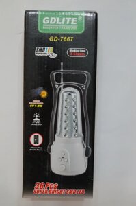 GD LITE-7667 36LED переносний Світлодіодний Лампа-ліхтар