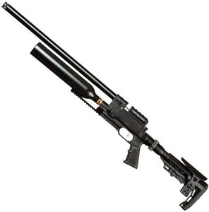 Пневматична гвинтівка PCP Kral Jambo Dazzle Synthetic 4.5 мм 20.5 Дж з кейсом чорний