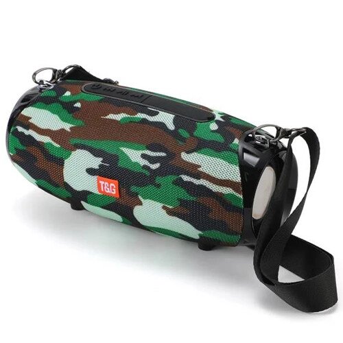 Портативна Bluetooth-колонка TG534 з RGB-підсвіткою speakerphone, радіо camouflage від компанії Інтернет магазин "ВАШ БАЗАР" - потрібні і оригінальні товари! - фото 1