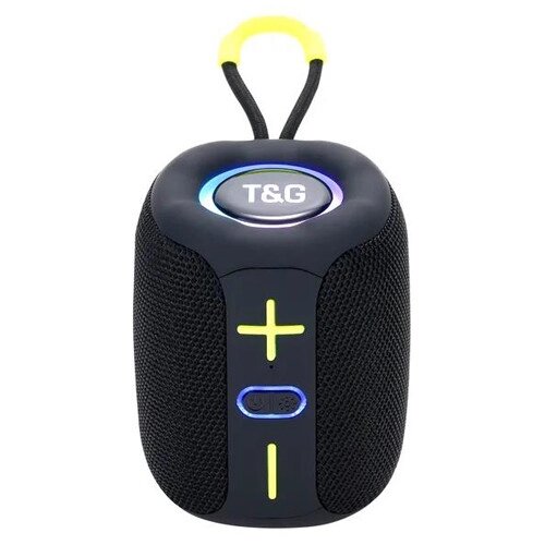 Портативна Bluetooth-колонка TG658 8W з RGB-підсвіткою speakerphone, радіо, black від компанії Інтернет магазин "ВАШ БАЗАР" - потрібні і оригінальні товари! - фото 1