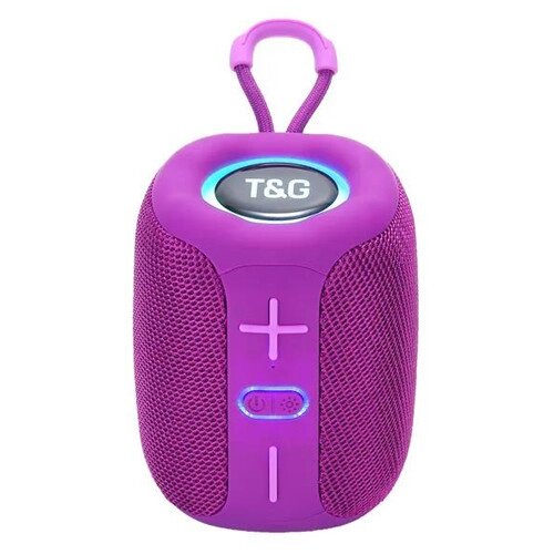 Портативна Bluetooth-колонка TG658 8W з RGB-підсвіткою speakerphone, радіо, purple від компанії Інтернет магазин "ВАШ БАЗАР" - потрібні і оригінальні товари! - фото 1