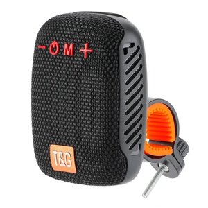 Портативна колонка TG392 5W з велокріпленням IPX5, speakerphone, радіо, black