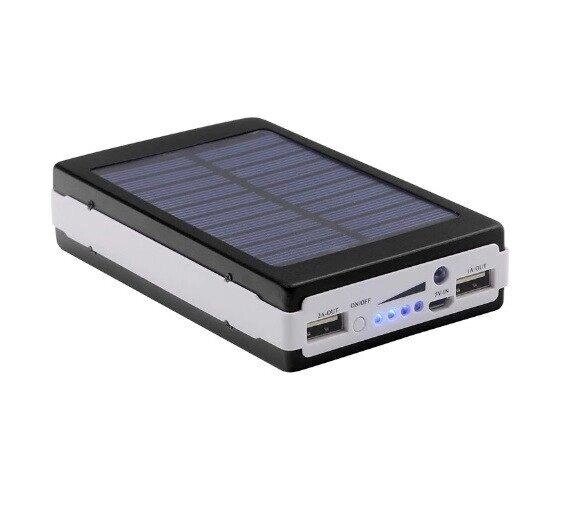 PowerBank на сонячних батареях Solar Power Bank 90000mAh від компанії Інтернет магазин "ВАШ БАЗАР" - потрібні і оригінальні товари! - фото 1