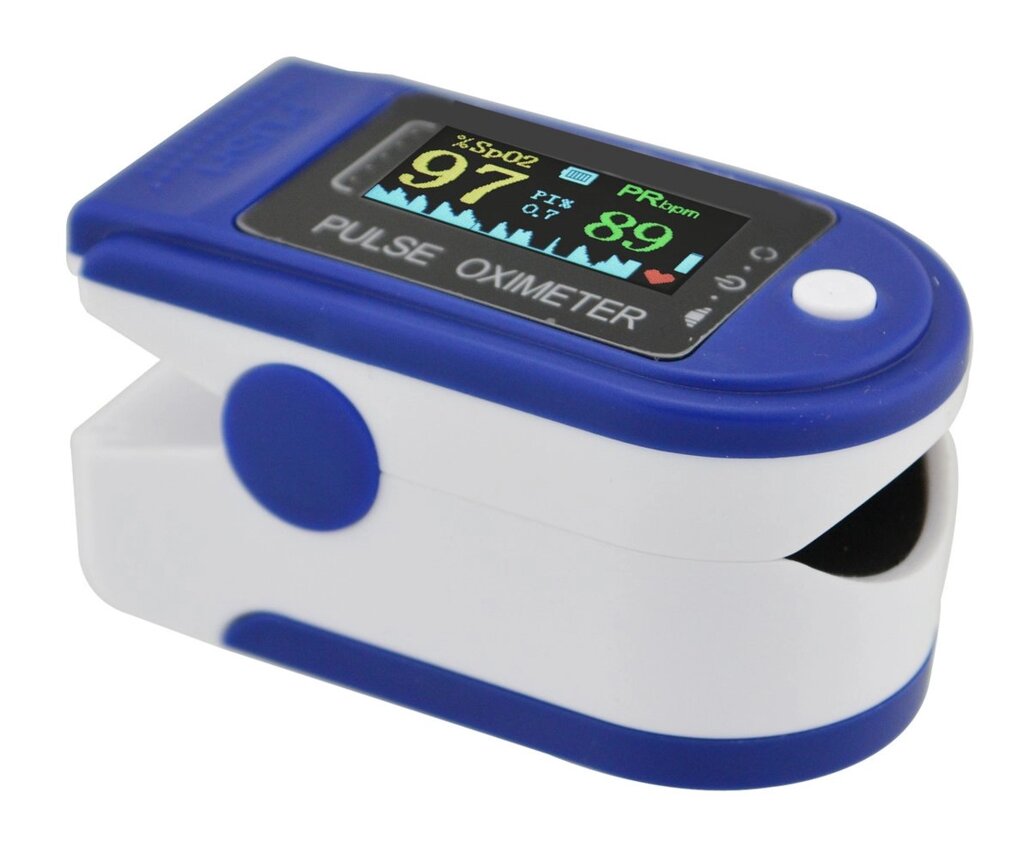 Пульсоксиметр пульсометр для вимірювання пульсу Fingertip Pulse Oximeter від компанії Інтернет магазин "ВАШ БАЗАР" - потрібні і оригінальні товари! - фото 1