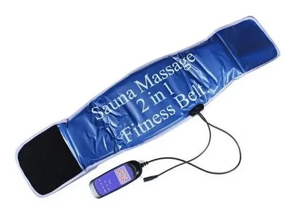 Sauna Massage Пояс-масажер 2 in 1 fitness Belt (Сауна Фітнес) від компанії Інтернет магазин "ВАШ БАЗАР" - потрібні і оригінальні товари! - фото 1