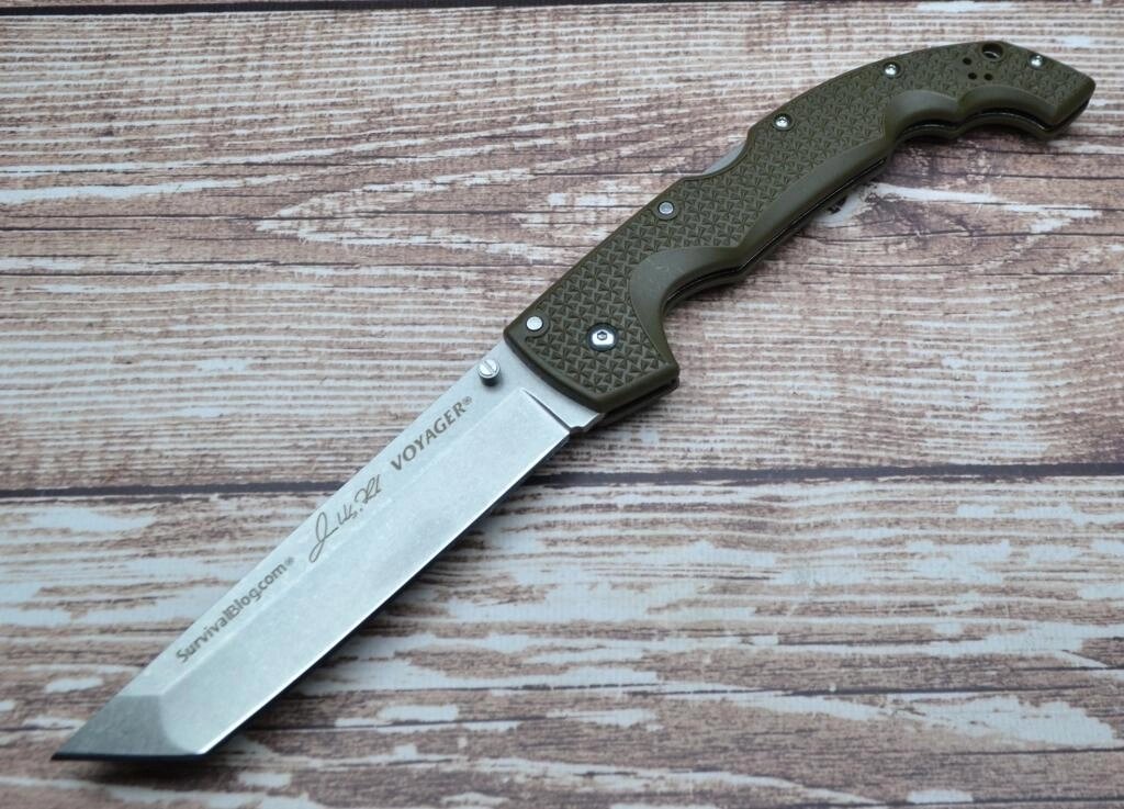 Секатор Cold Steel Rawles Voyager XL Tanto від компанії Інтернет магазин "ВАШ БАЗАР" - потрібні і оригінальні товари! - фото 1