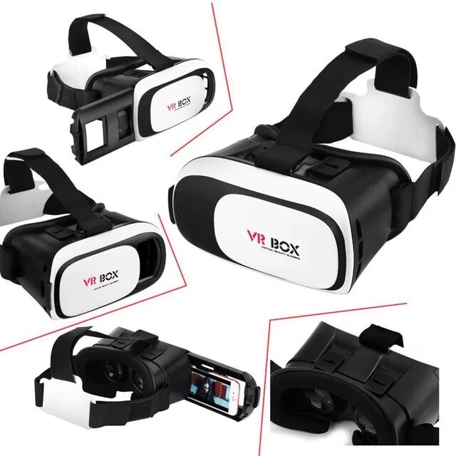 Шолом 3D VR BOX + пульт в подарунок! Окуляри Віртуальної реальності VR BOX 2.0 V2 ВР 3Д від компанії Інтернет магазин "ВАШ БАЗАР" - потрібні і оригінальні товари! - фото 1