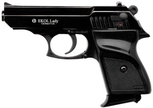 Стартовий пістолет Ekol Lady Black компактний, легкий і зручний для виконання холостого пострілу