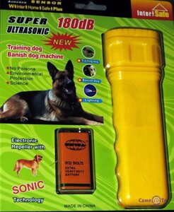 Ультразвуковий відлякувач собак Aokeman sensor Super Ultrasonic dog training AD-100 SH