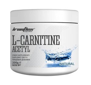 Ацетил L-карнитин IronFlex L-Carnitine Acetyl 200 грам Natural