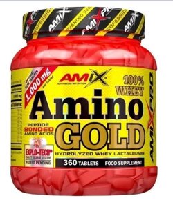 Амінокислоти AMIX AMINO WHEY GOLD 360 таблеток