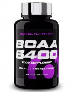 Амінокислоти BCAA SCITEC Nutrition BCAA 6400 125 таблеток