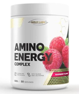 Амінокислоти GOLD LABS Amino Energy Complex 500 грамів Смак: Tropical Fruits